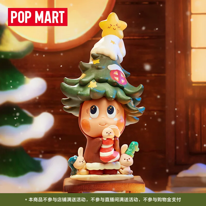

New Genuine POPMART Twinkle Twinkle plant wishes Figure Series Head Card Trendy Toys Desktop Decoration Model Christmas Gifts