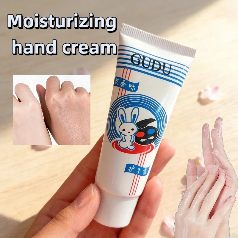 Crema de Manos con Leche de Conejo Blanco, Hidratación Profunda y Duradera, Previene la Piel Seca, Promueve un Aroma Cremoso y Lechoso, Crema de Manos de Marca