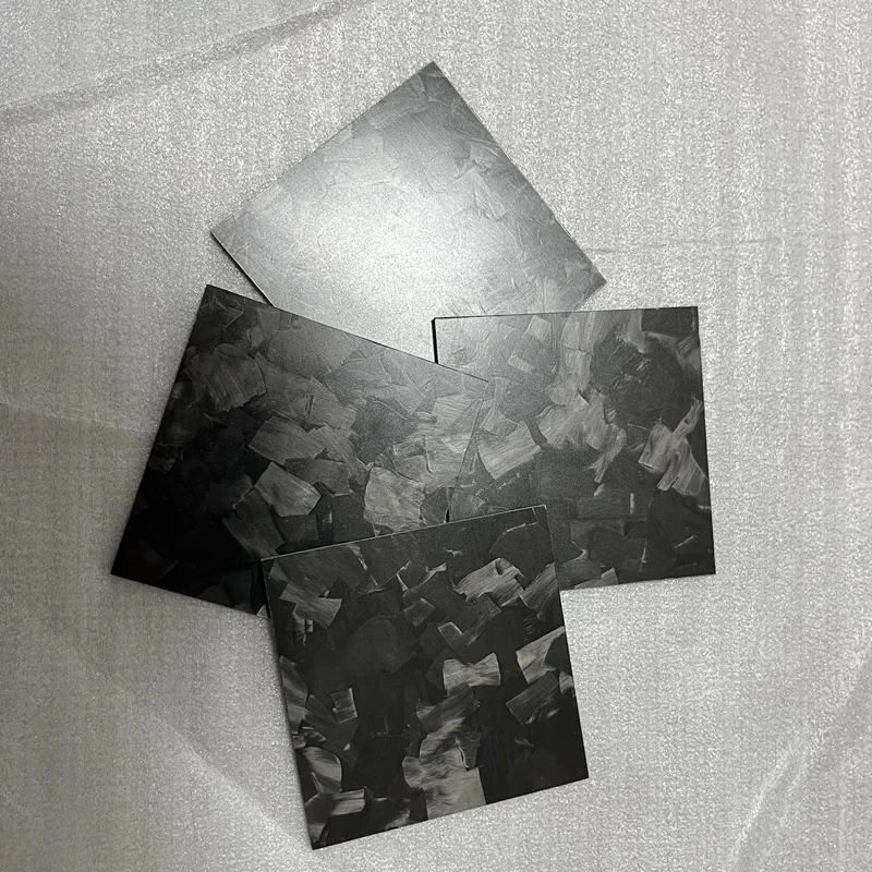 1.5mm Forged Composite Carbon Fiber Plate High Strength Wear Resistant Lightweight Slab for Automotive Industrial Custom Parts