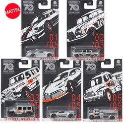 Diecast Brinquedos Do Carro Para Meninos, Matchbox 1: 64, 70th Anniversary Edição Limitada, Veículos Bugatti Mercedes Benz, Brinquedos Para Coleção, Presente