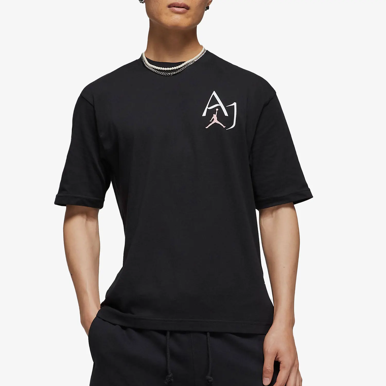 

Оригинальная мужская спортивная футболка Nike New Season JORDAN с коротким рукавом DM1455-010