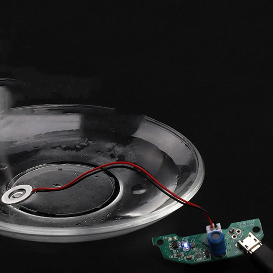 ที่มีประสิทธิภาพ 16 มม. 20 มม. 1.5-3 W อัลตราโซนิก Mist Maker Atomizer Transducer
