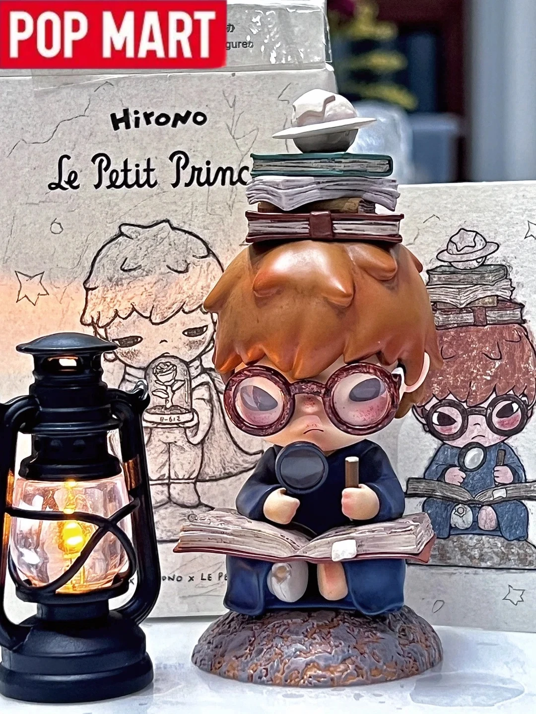 Hirono x Le Petit Prince Series Original Blind Box Guess Bag Mystery Box Cute Anime Figure Toys Doll Desktop Ornament Collection