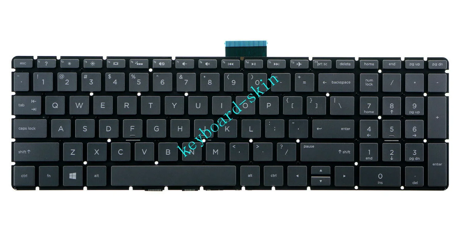 New US Keyboard no-frame with backlit for HP 15-BS 15-BSxx 15T-BS 15-CB 15-CBxx 15-CU 15-CUxx 15-DY 15-DYxx 17-AE 17-AExx laptop