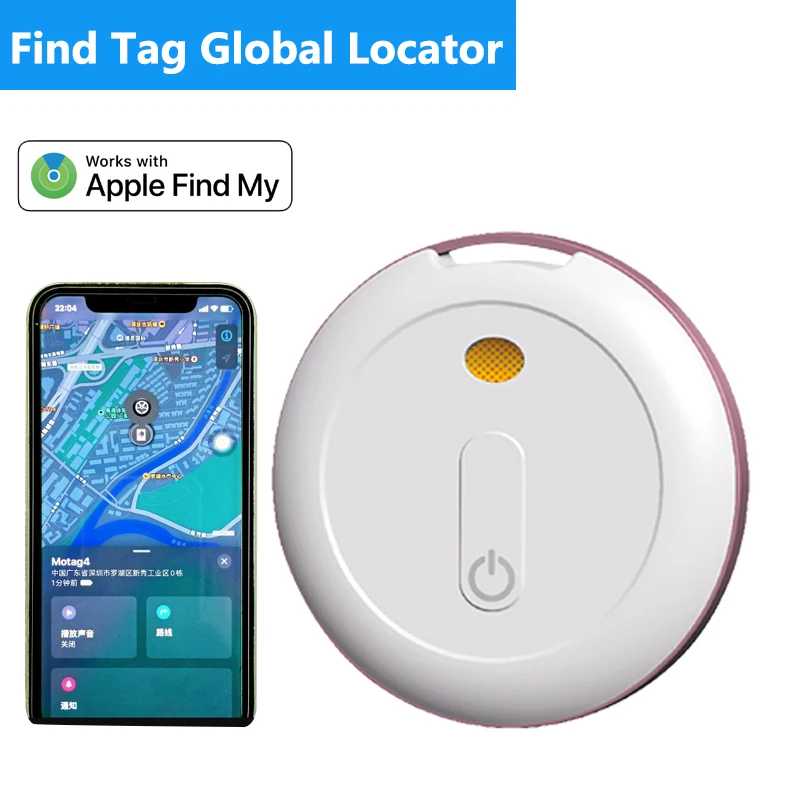

Bluetooth-трекер для iOS iPad macOS, совместимый с GPS-локатором предметов Find My Device, глобальное положение, поиск автомобильных ключей для домашних животных, кошелек