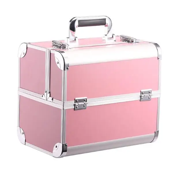 Large Capacity Makeup Organizer Women Cosmetic suitcase Toiletry Case Cosmetic Bag Makeup Storage Suitcase for Make Up Organizer