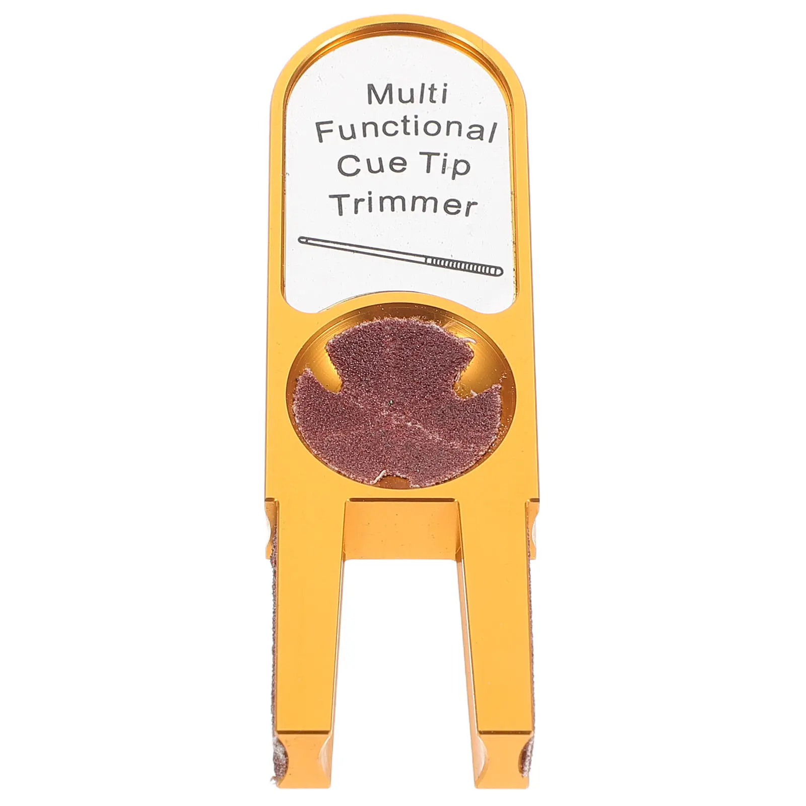 

Инструмент для формирования наконечников бильярдных киев U-образной формы, многофункциональный алюминиевый ремонтный набор для обслуживания киев, очиститель и триммер