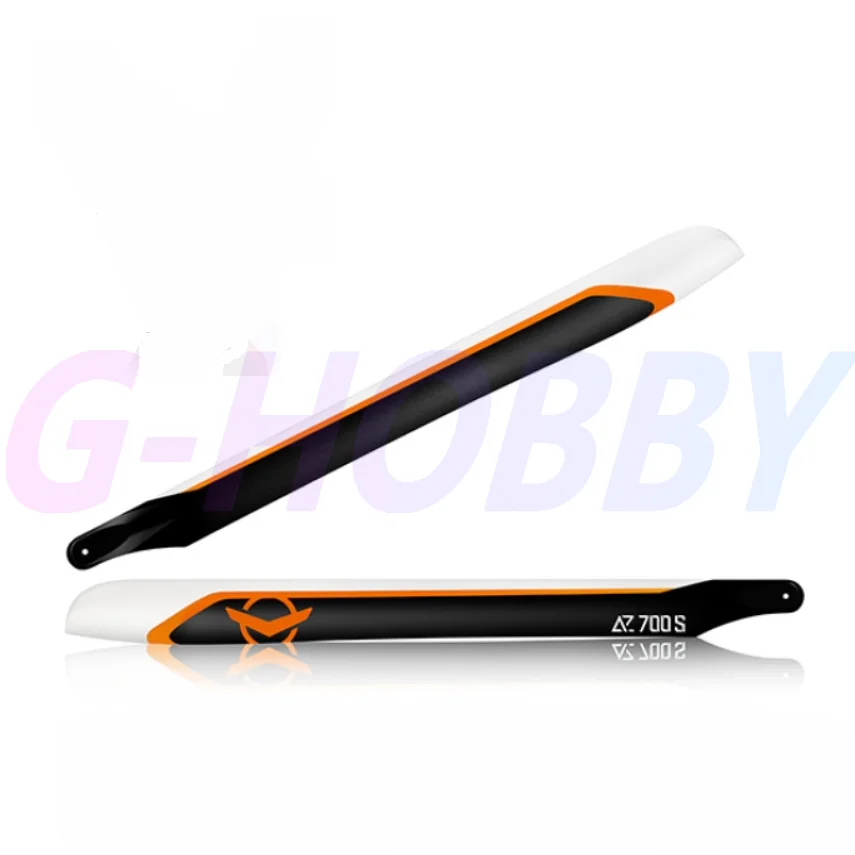 1 Pair AZURE POWER560mm 600mm 700mm 715mm Carbon Fiber Main Rotor Blade  For  XLPower RC Helicopter