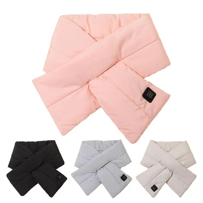 Outdoor Warm Electric Heating Scarf Heating Pads Three Gear Regulation USB Heater Heating Thermal Shawl Neck Brace Warm