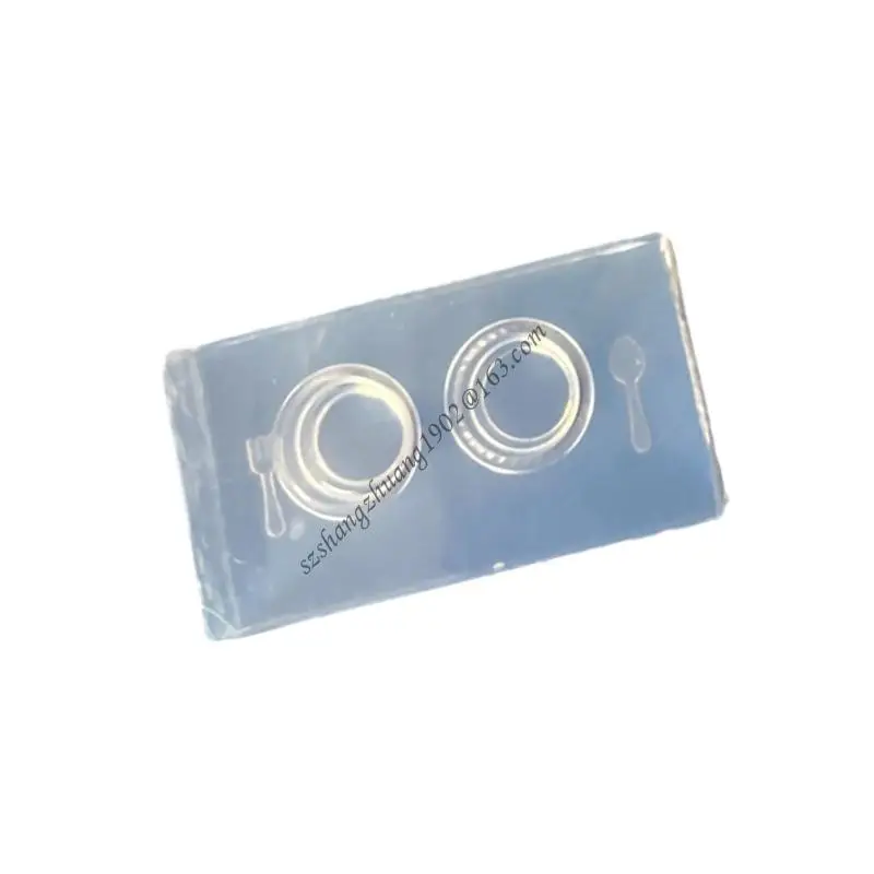 Moule silicone Q6RB Moules plaque fruits d'argile moules flexibles divers bols