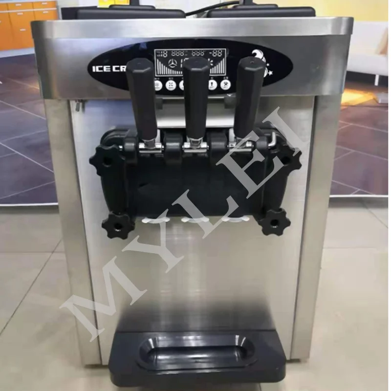 New Electric Ice Cream Machine with 304 Stainless Steel Removable