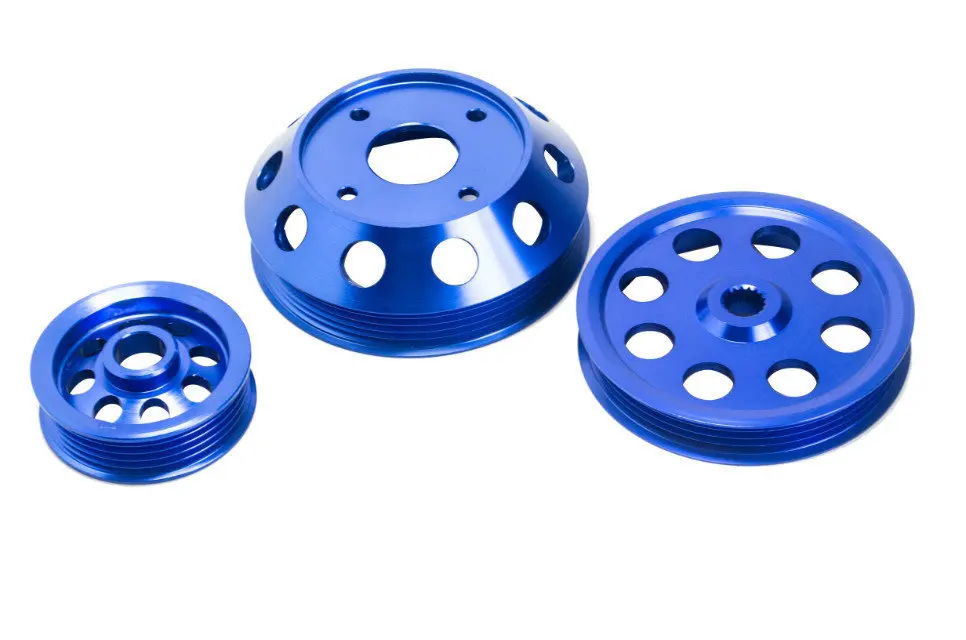 Factory  Aluminum billet cnc Engine pulley customization for Nissan SR20