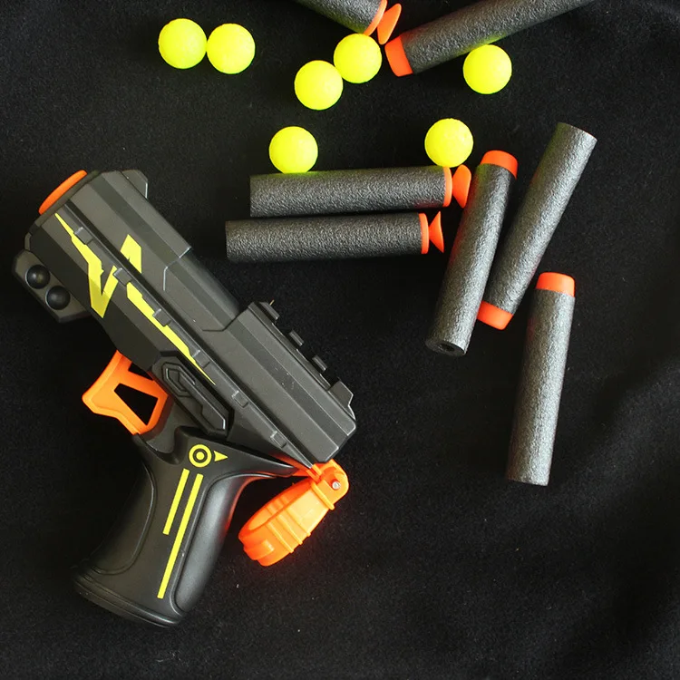 Pistole Spielzeug kleine Pistole Mini CS Wüste Adler Ball Kugel Pistole Simulation Junge Soft Bullet Gun passende Pistole Ziel Kombination für Kind