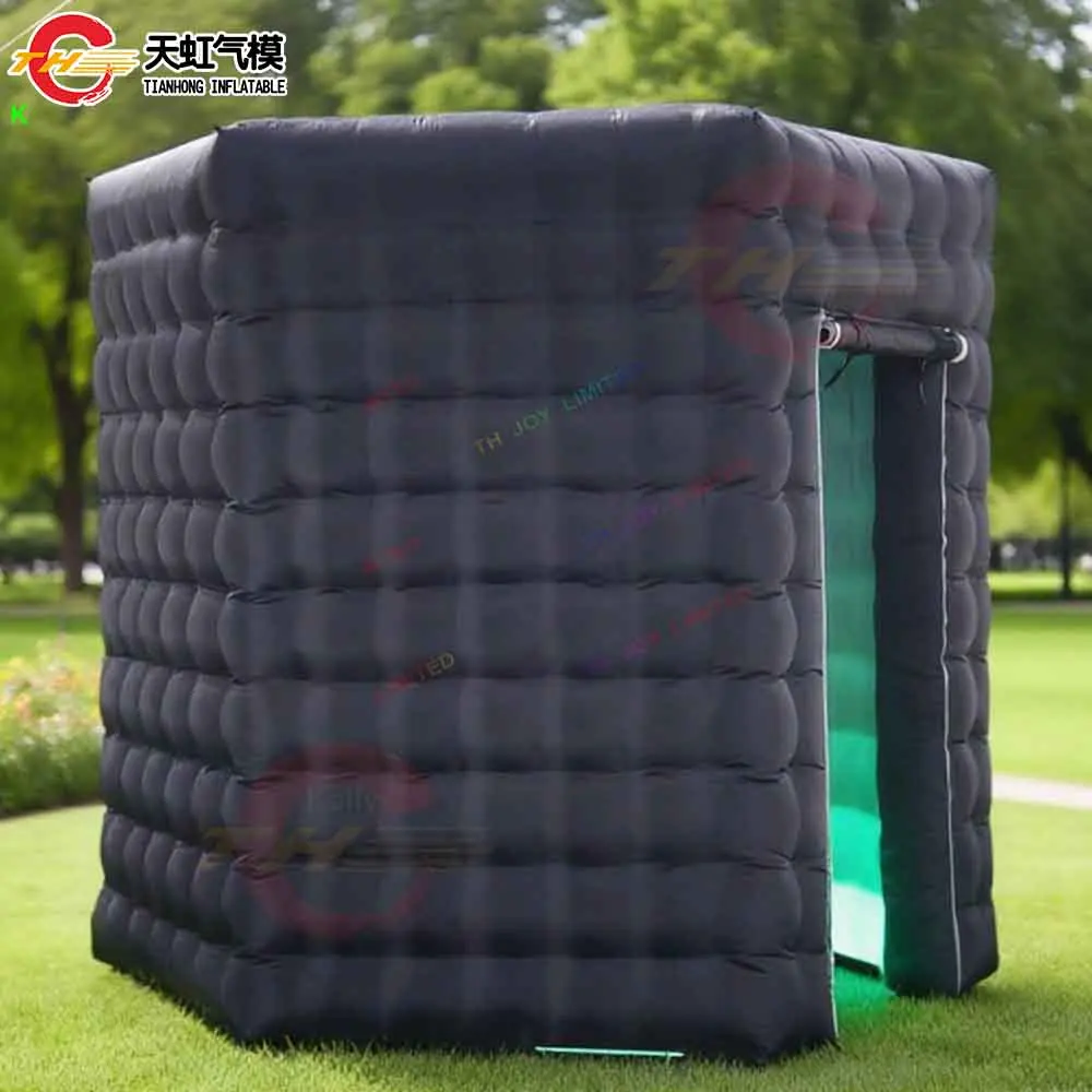 บูธถ่ายรูปเป่าลมทรงกลมขนาด 3 เมตร จัดส่งรวดเร็ว บูธเซลฟี่เป่าลมแบบกำหนดเองได้