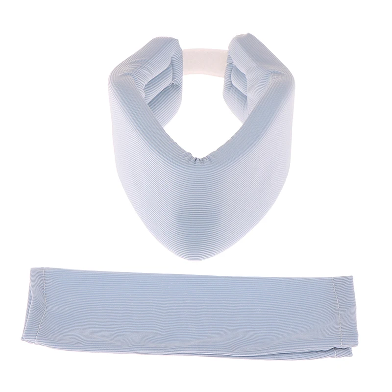 Soporte Cervical ajustable para aliviar el dolor Cervical, cuello Cervical de espuma para viajes en avión, siesta, salud