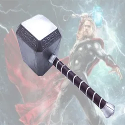 43cm the Avengers Anime Figures Thor Hammer Model Tomahawk Cosplay Prop Accessories Figurines Fan Gift