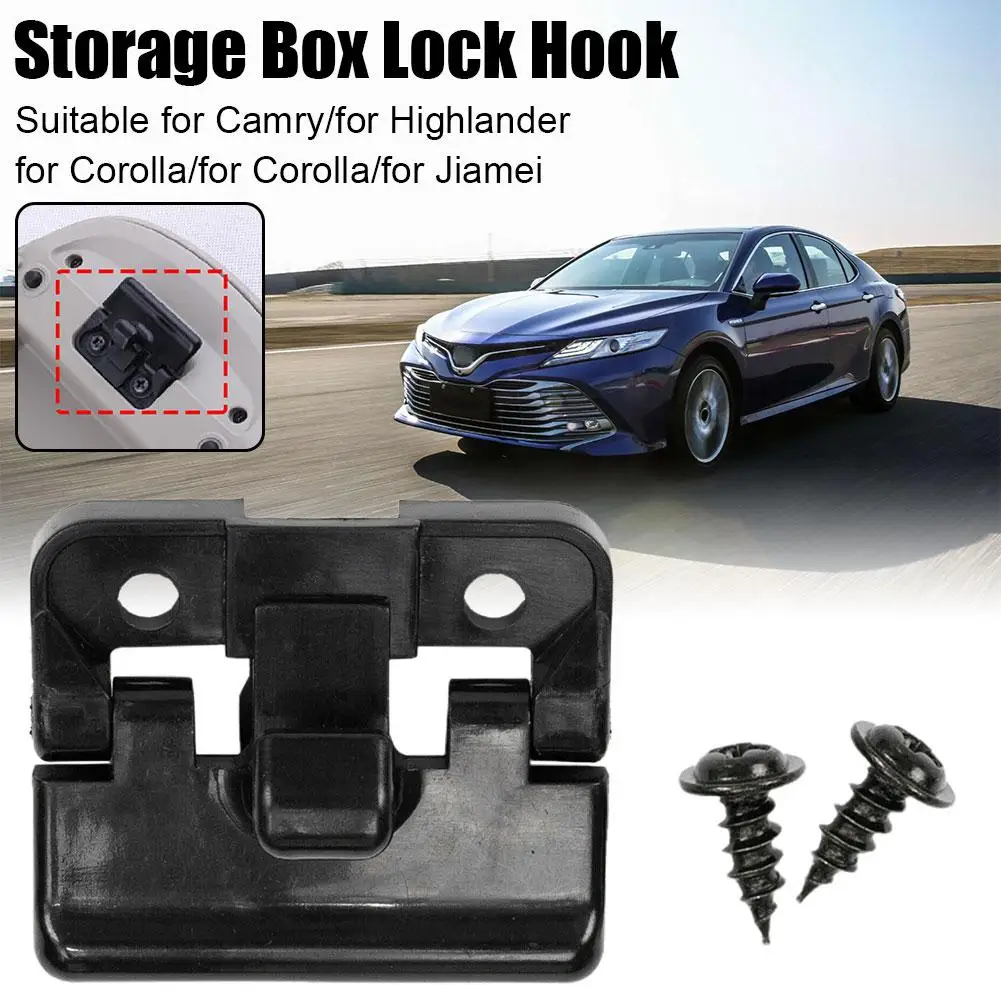  for Toyota Camry 2006 2007 2008 2009 2010 2011 2012 58908-33030 Console Armrest Cover Lock Latch Lid Auto Parts