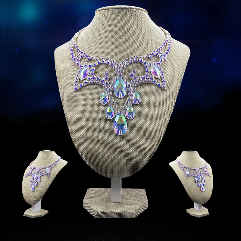 

Ювелирные ожерелья по индивидуальному заказу, роскошные цепочки на ключицу, платья для банкета, женские аксессуары для танца живота