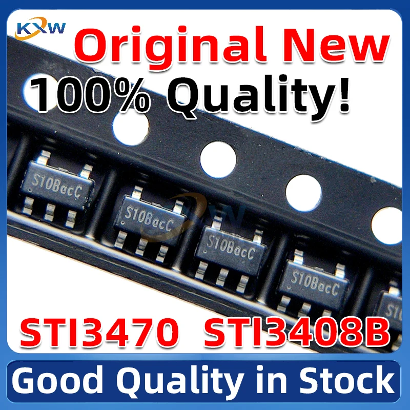 (10-100PCS) 100% New Original STI3470 Smd 3470 S47B STI3408B 3408B 3408 S10B Synchronous Step-Down Converter