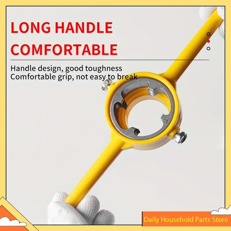 6 قطع من أدوات صانع الخيوط البلاستيكية، مجموعة أدوات السباكة لخيط الأنابيب، مجموعة خيط الأنابيب البلاستيكية المستديرة القابلة لإعادة الاستخدام مع قوالب 1/2 بوصة ساخنة!