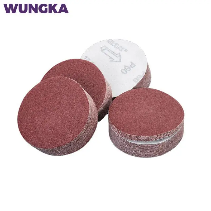 40pcs/Set 3 Inch/75mm Sandpaper Discs Grit 320/400/600/800/1000/1200/1500/2000 Hook And Loop Sanding Papers