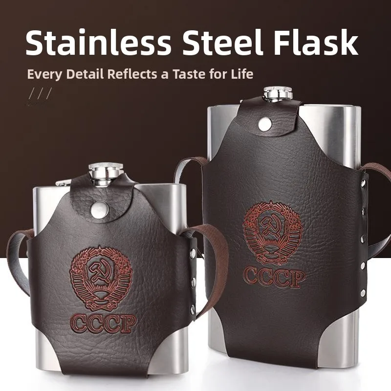 

Stainl Steel Portable Outdoor Water Bottle Deer Wine Pot Home Use White Wine Bottle Durable Carrng Capaci