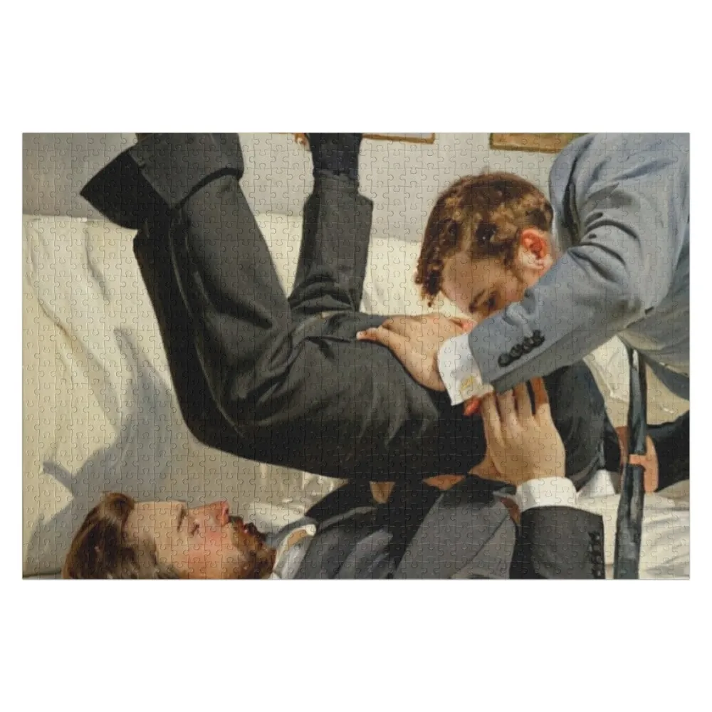 Prepare the terrain Jigsaw Puzzle Picture Personalized Name Children Puzzle