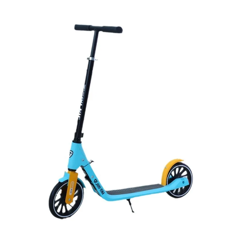 

Bull Wheel Adult & Youth Kick Scooter – Portable Foldable Scooter for Commuting & Leisure