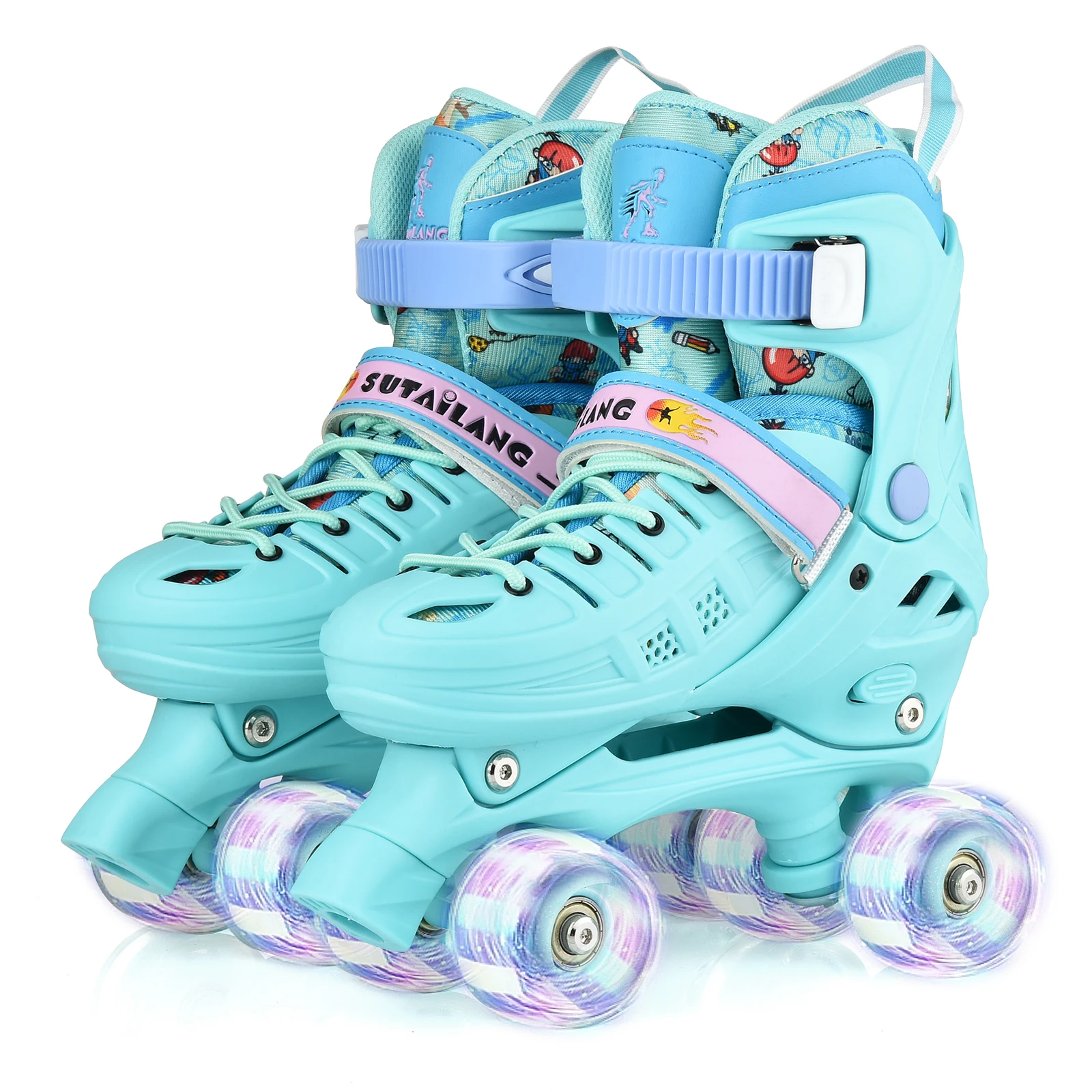 

Оптовая продажа, модные детские мигающие роликовые коньки, пластиковая рама, роликовые коньки, обувь