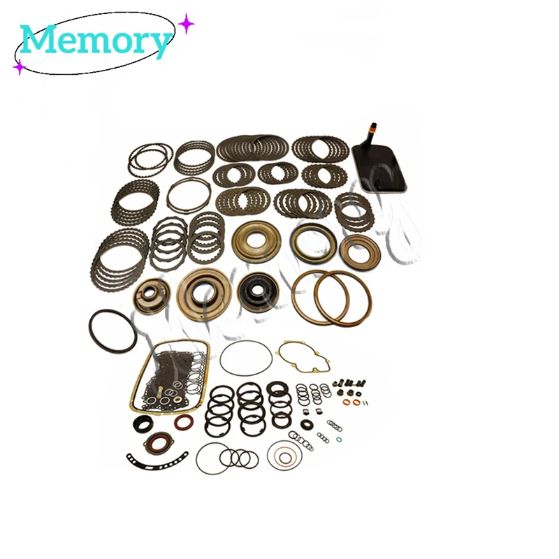 

New 4L40E 5L40E 5L50E Transmission Overhaul Master Rebuild Kit Friction Plate Steel Repair Kit for BMW Cadillac 2WD 4WD