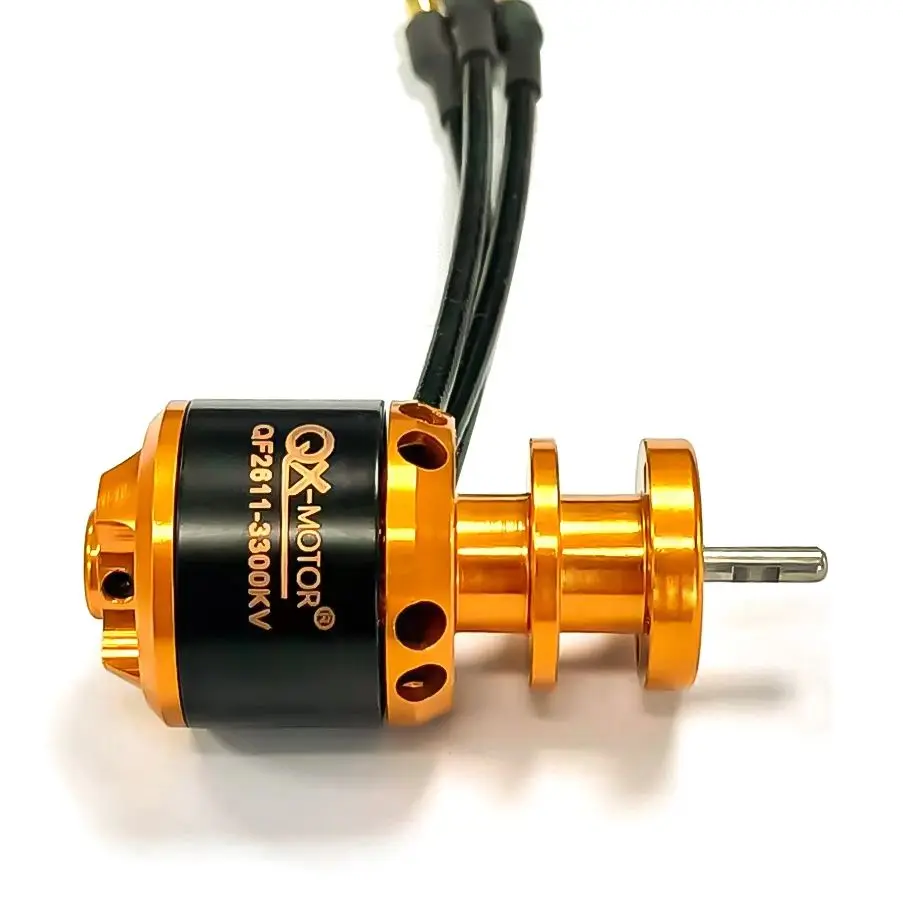 QX-MOTOR Brushless Motor QF2611 3300/4000/4600/5000KV for 50mm EDF 12 Blades Fan for DIY RC Multiaxis Airplanes Model Parts