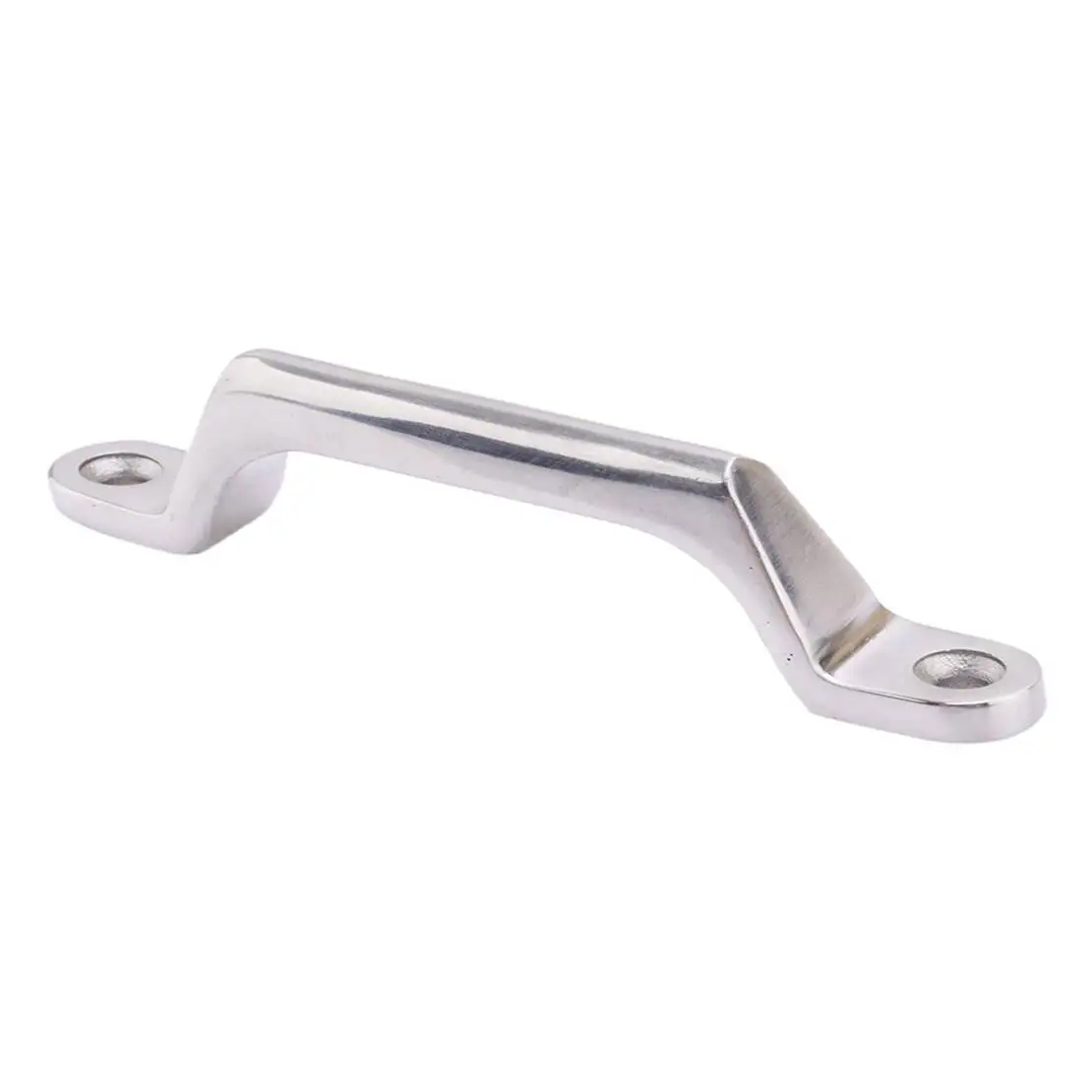 Manija de riel de 170mm de longitud, pasamanos de barra de mano de acero inoxidable para barco marino resistente