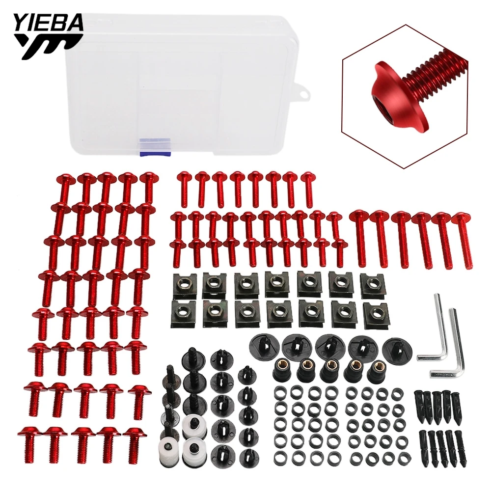 

For moto morini x-cape 650 2022-2023-2024 Universal Motorcycle Accessories Complete Fairing Bolts Kit Screws Nuts CNC Aluminum