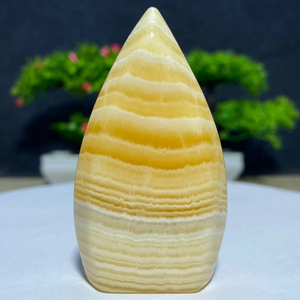 Natural Crystal Quartz Orange Calcite Gemstone Healing Crystal Free Form Specimen Spiritual Energy Mineral Home Decor Gift Stone