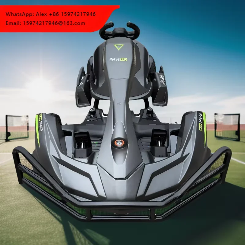 High-Speed 800W Motor Outdoor 35kmh Application Electric Go Kart With Lithium Battery
