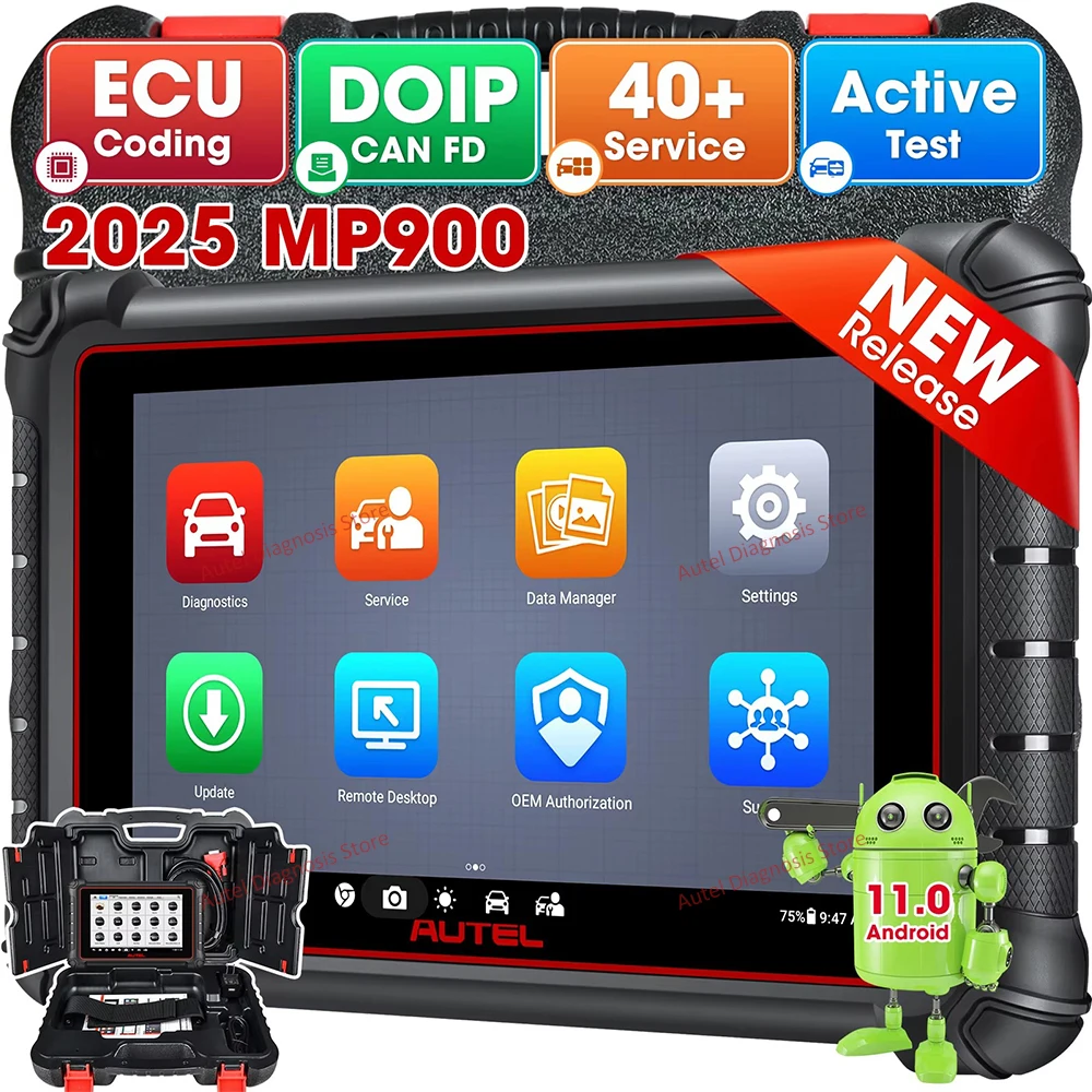 Autel MaxiPRO MP900 Car Diagnostic Tools OBD2 Automotive Scanner Code Reader ECU Coding VAG Guided Scan Tool PK MP808 S MK906PRO