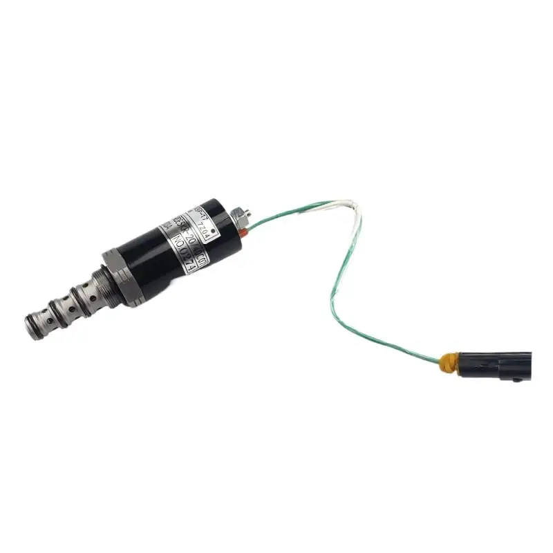 Detalhe 3 de Válvula solenoide For Sumitomo SH200 210-5 A5 for Kawasaki K3V112 hydraulic pump main pump proportional solenoid valve Hidráulica