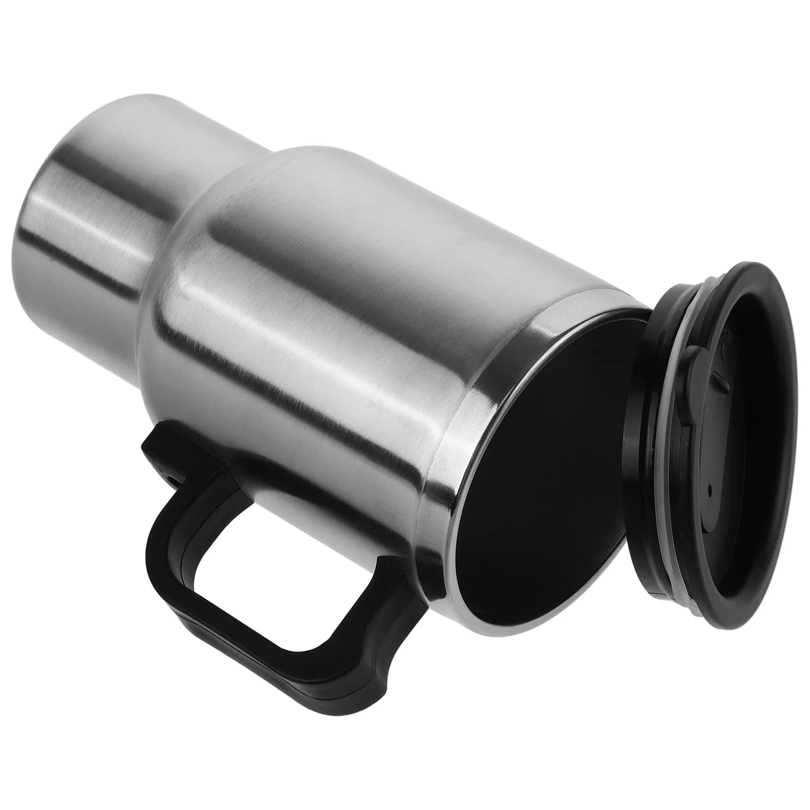 

Car Heating Cup Cylindrical Simple And Stylish Leak Proof Electric Mug For Car Owners Car Use Efficient Insulation Technology