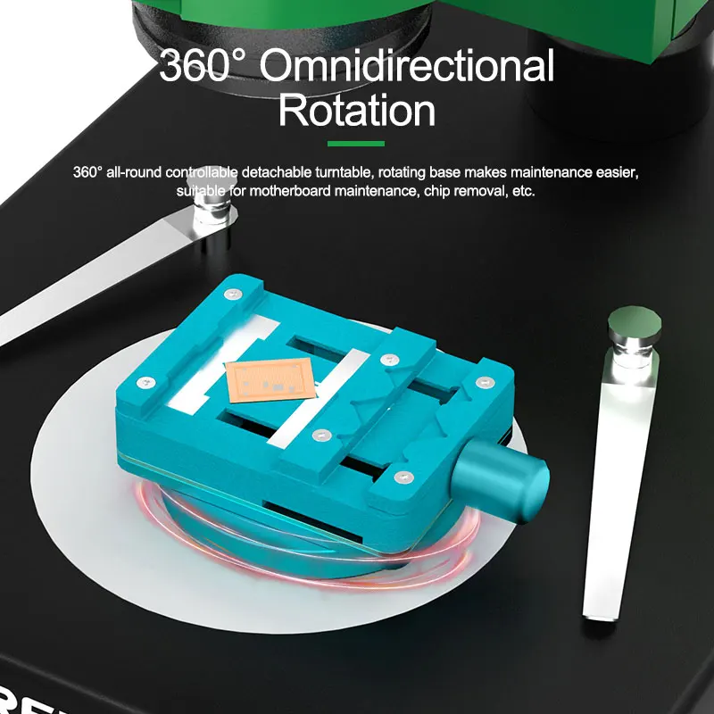 RELIFE RL-601I Mini multifunctionele Reparatie Roterende Armatuur voor Mobiele Telefoon Moederbord Chip PCB BGA Reparatie Vaste Beugel Tool