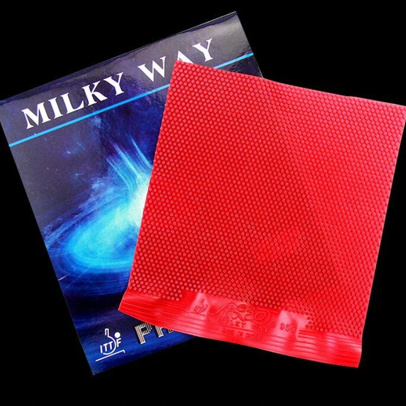 Cured/Uncured Table Tennis Rubber YINHE 955 MILKY WAY Long Pips OX Medium Particles Weird Ping Pong Rubbers Without Sponge view 2