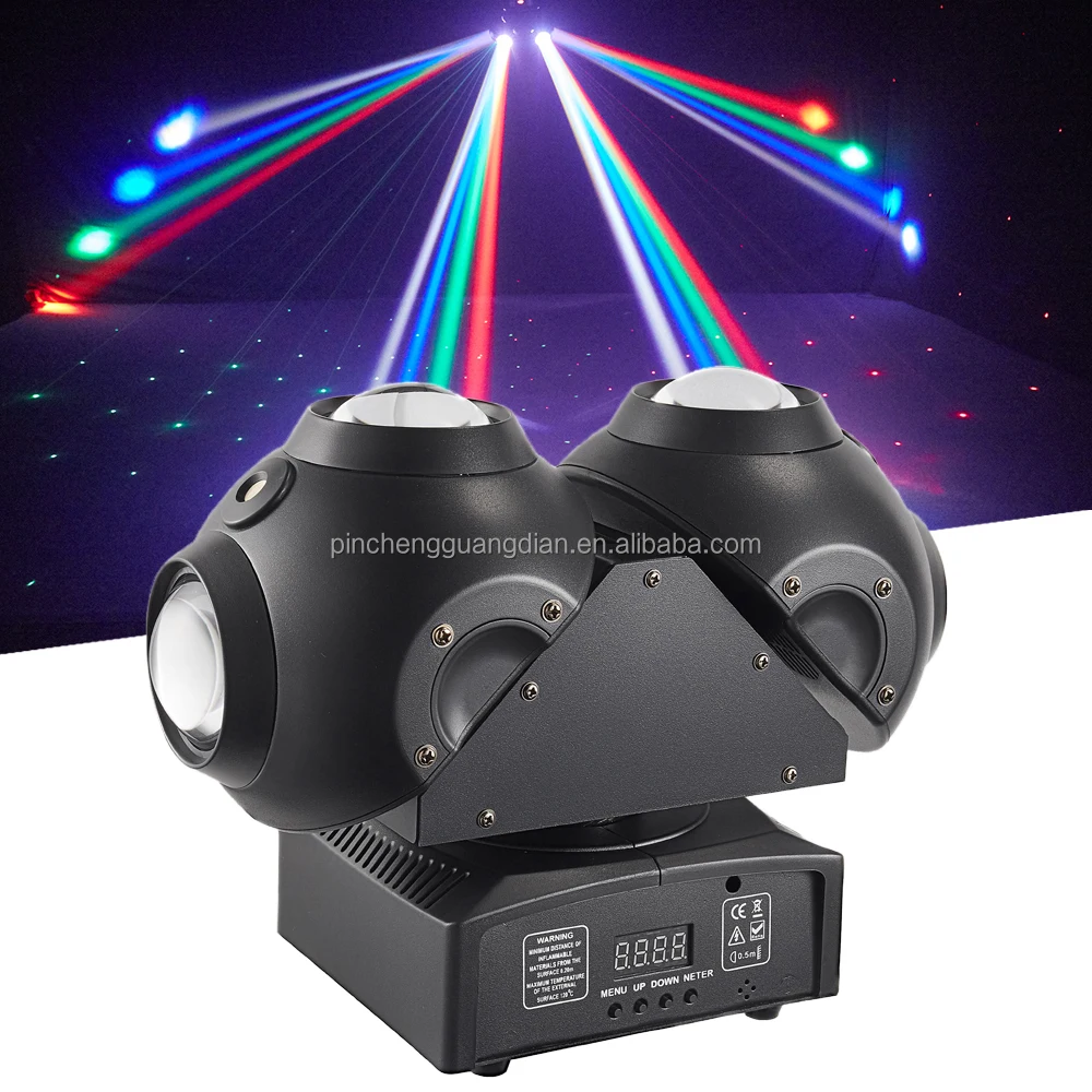 Pro Dj Show 90W Led Beam Moving Light 4*12W Kaleidoscope Lens Effect Laser Party Light