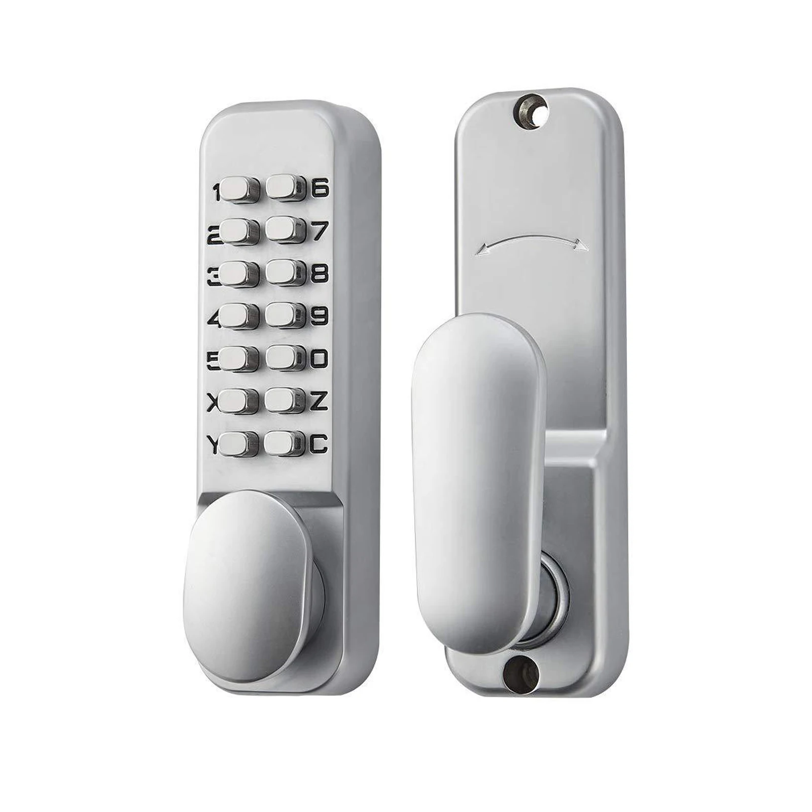 Waterproof Mechanical Button Password Lock Reliable Security Solution For Wooden Door Door Lock