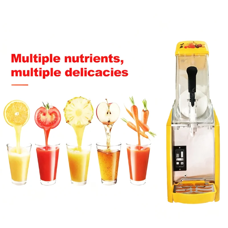 

1,2,3,4 tank Smoothie Slushie Slushee Ice Slush Machine for Frozen Juice Drink Making Smooth And Sealed