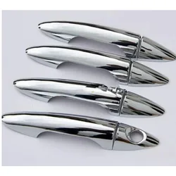 Chrome Door Handle Cover Trim For Hyundai Solaris Verna i25 Accent Grand Avega 2011 2012 2013 2014 2015 2016 Car styling