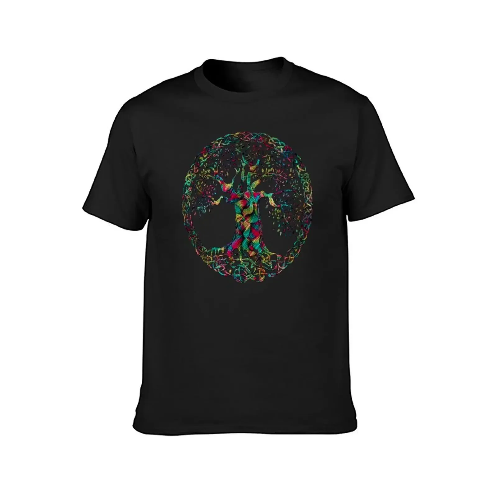 TREE OF LIFE - night garden *awesome UNLISTED designs in my portfolio* T-Shirt graphic t shirt vintage t shirts for men cotton