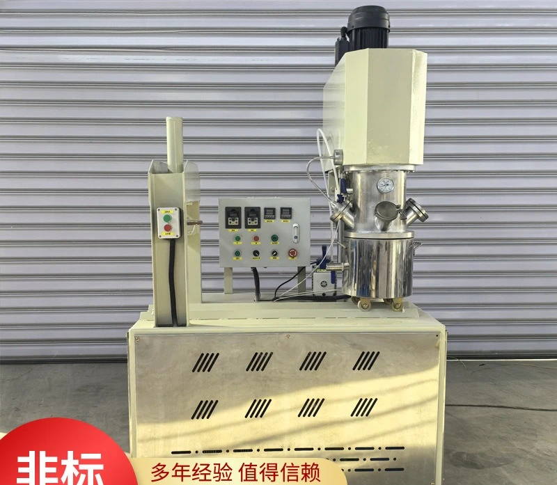 Planetary Vacuum Mixer for High-Viscosity Sealants Cement Mortar Lab Use 10-50L Double Planetary Mixer