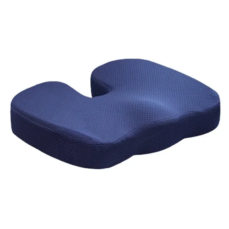 

Travel Breathable Chair Seat Cushion Orthopedic Memory Foam U Massage Floor Pad Body Shaping Office Chair Cushions