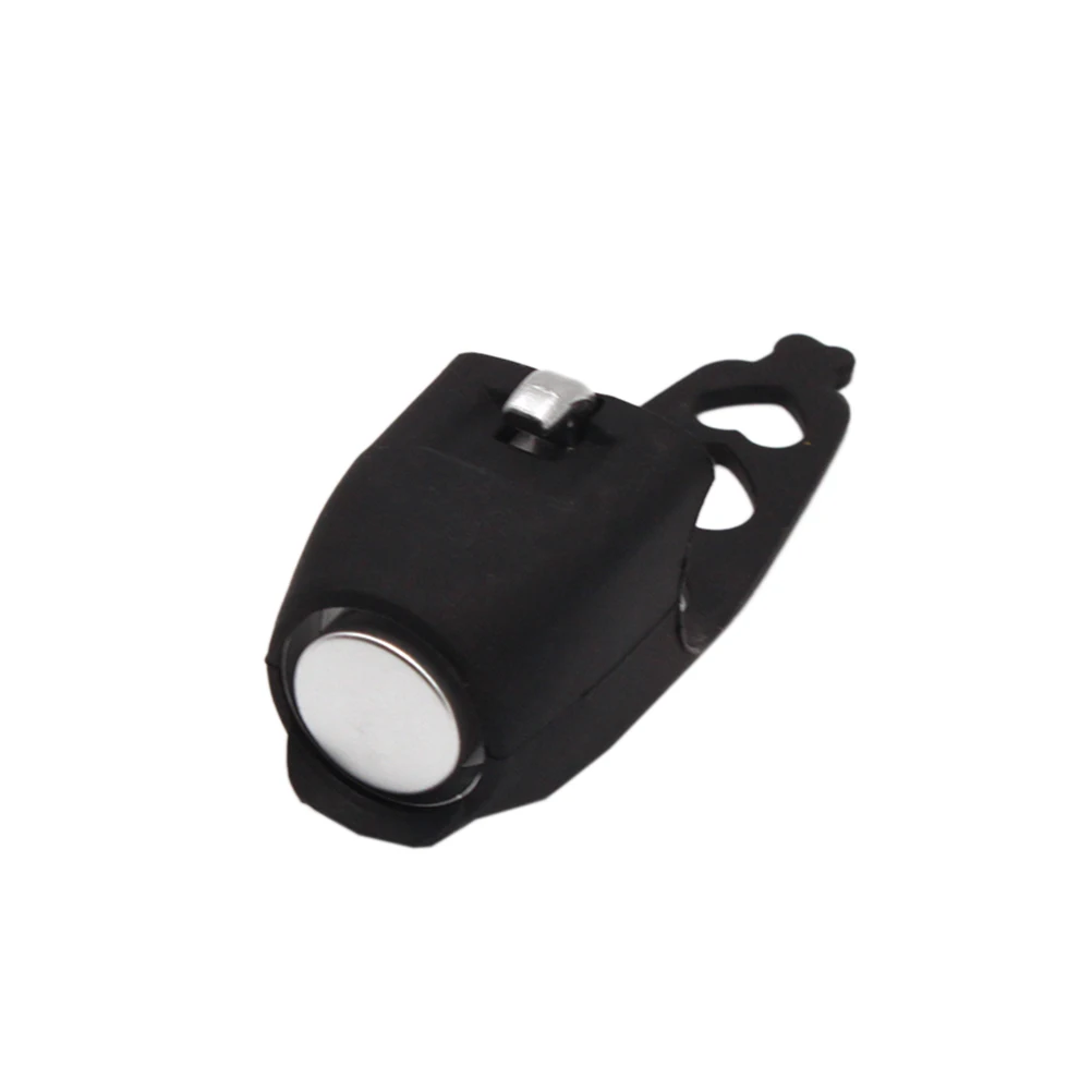 

Electric Cycling Bells Mini Bike Horns Rainproof Mountain Bike Road Bike Handlebar Mount Silicone Ring Bell Accessories (Black)