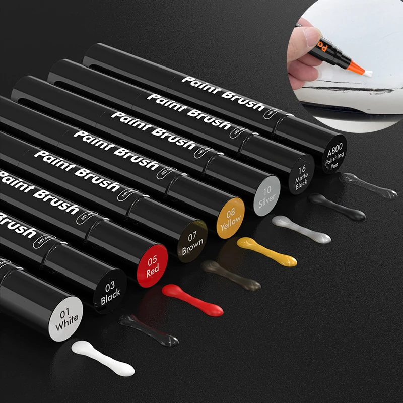 Car Scratches Repair Pen Brush Universal Waterproof Automobiles Electric Vehicles Paint Coat Repair Remover Scratch Accessories