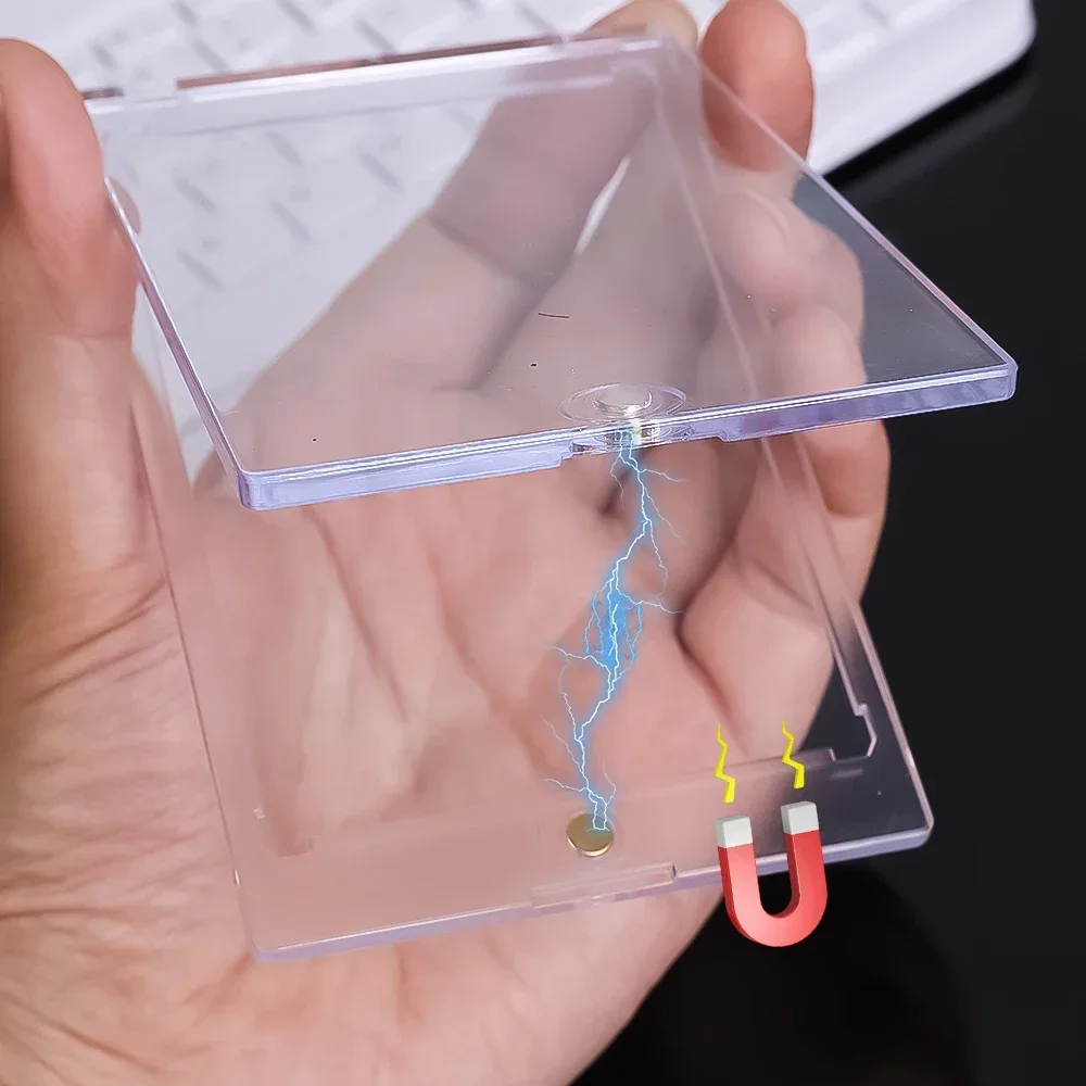 1-10Pcs Magnetic Card Holder for Trading Game Card Protector Cover HD Magnet Top Loader Kpop Idol Photo Cards Protective Sleeve